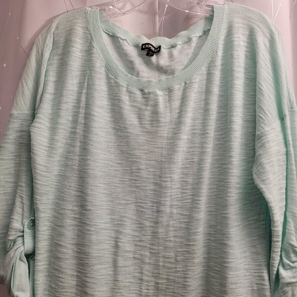 Mint summer sweater - Picture 3 of 7